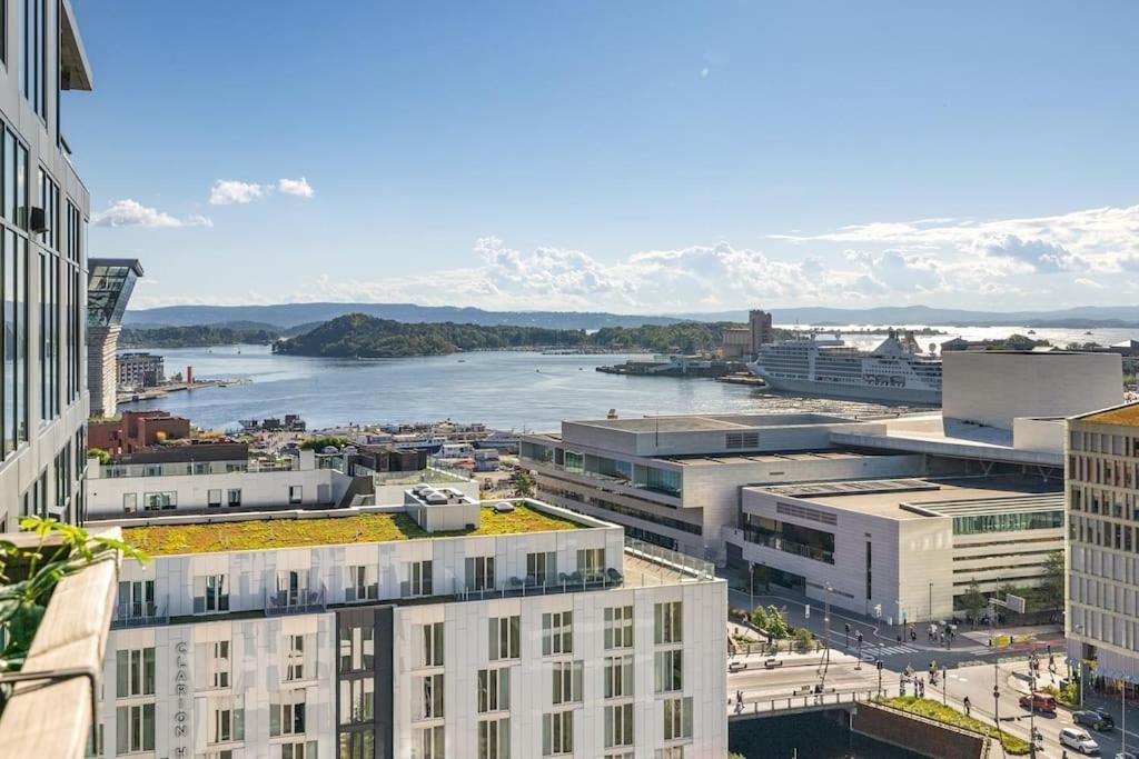 Modern 2Bed Room Sea View Apartment @ Oslo Barcode Exteriör bild
