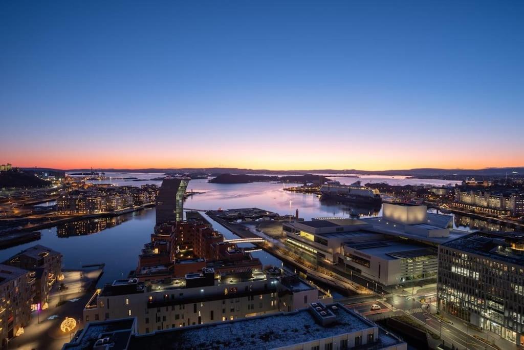 Modern 2Bed Room Sea View Apartment @ Oslo Barcode Exteriör bild