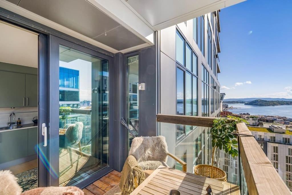 Modern 2Bed Room Sea View Apartment @ Oslo Barcode Exteriör bild