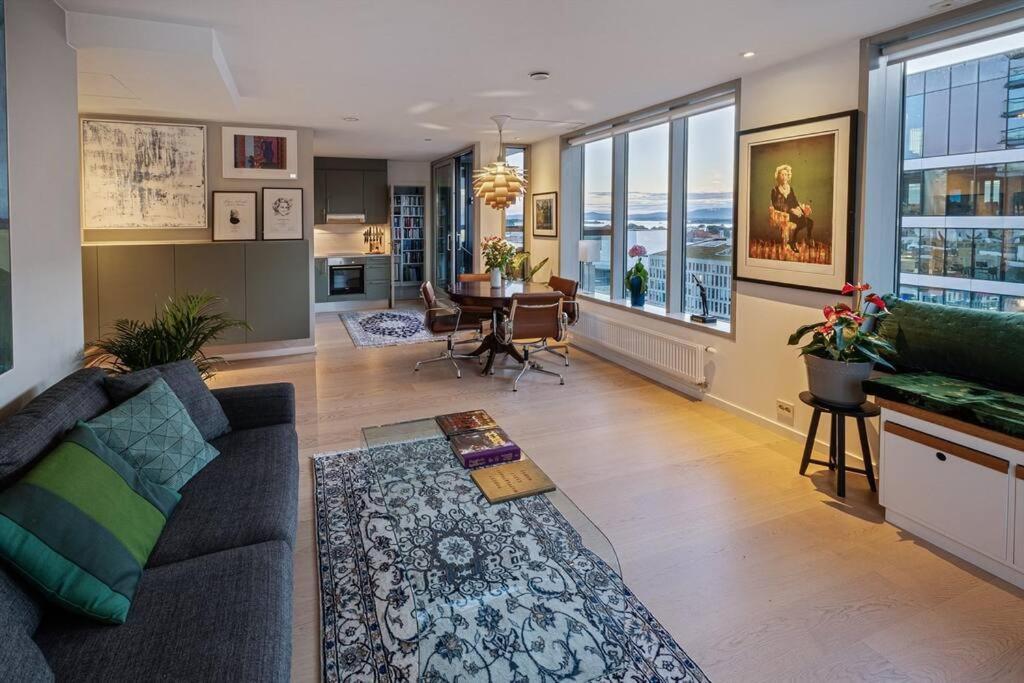 Modern 2Bed Room Sea View Apartment @ Oslo Barcode Exteriör bild