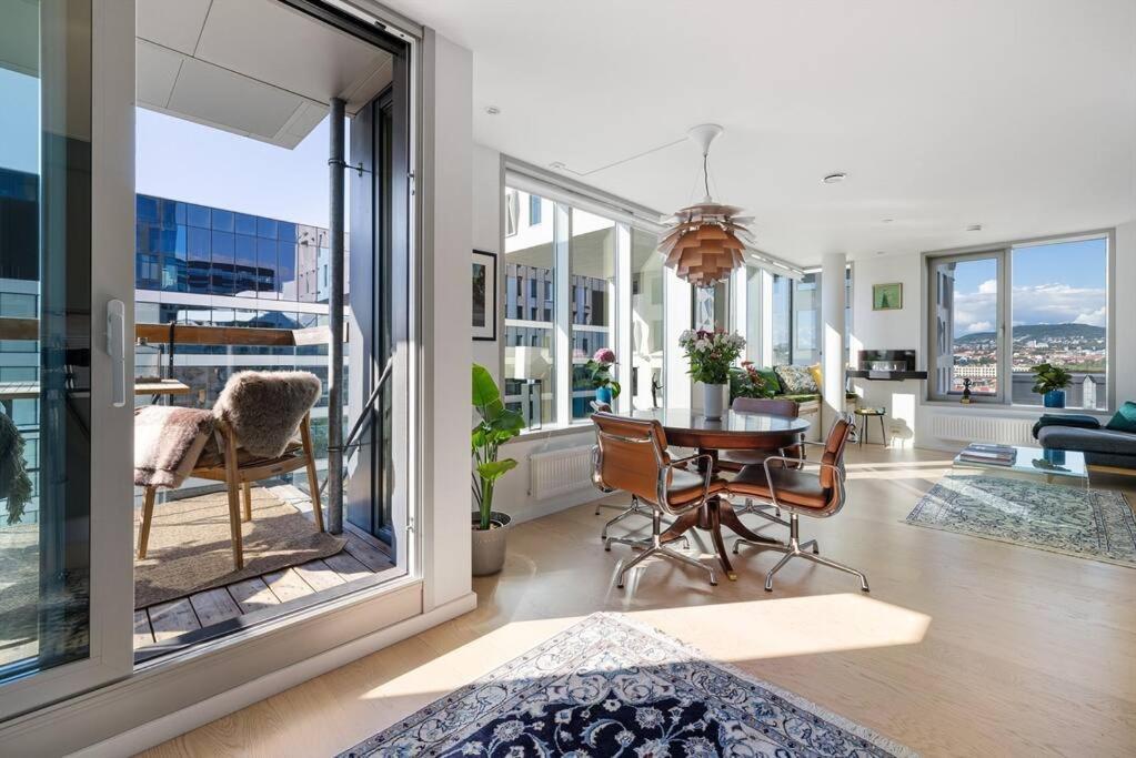 Modern 2Bed Room Sea View Apartment @ Oslo Barcode Exteriör bild