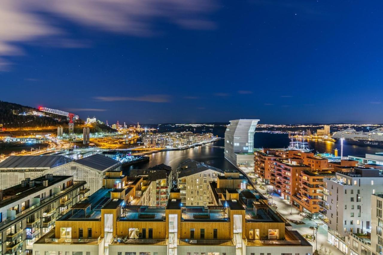 Modern 2Bed Room Sea View Apartment @ Oslo Barcode Exteriör bild