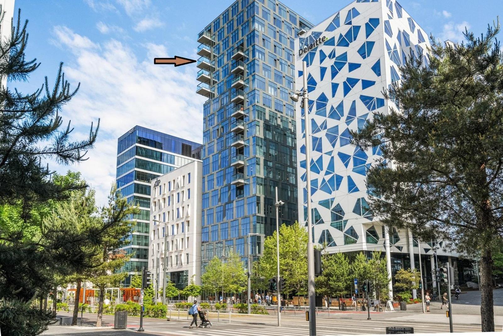 Modern 2Bed Room Sea View Apartment @ Oslo Barcode Exteriör bild